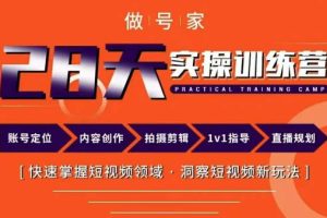 【第4990期】短视频怎么做才能赚钱：做号家内容创作实操课，快速掌握短视频新玩法