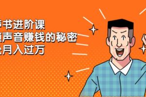 【副业2743期】有声书配音赚钱靠谱吗：解锁声音赚钱的秘密（精品视频）