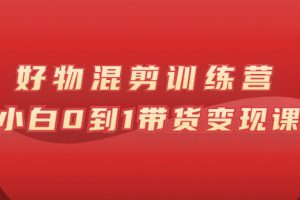 【副业3011期】抖音好物混剪怎么逃过搬运：万三好物混剪训练营，0到1带货变现课