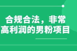 【副业2972期】男粉暴利转化副业项目：搬运视频、合规合法、操作简单