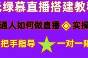 【副业4284期】抖音无绿幕直播怎么弄：普通人怎样做抖音，新手快速入局成交变现
