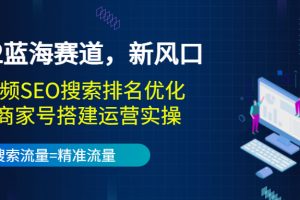【副业3596】抖音seo排名赚钱：短视频SEO搜索排名+企业号搭建运营实操