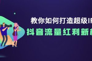【副业3714】抖音ip打造方案:教你如何打造超级IP,抖音流量红利新机遇