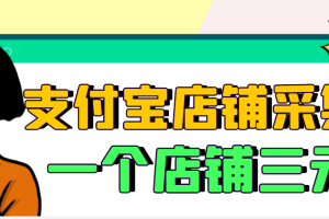 【副业3350期】信息差赚钱项目：58同城店铺采集项目+支付宝店铺采集项目，日入300-500