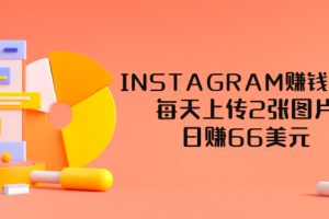 【副业3509期】赚美元的项目：INSTAGRAM赚钱方法，上传2张图片，日入66美元（视频教程）