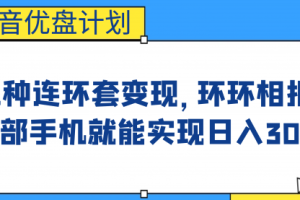 【第5575期】抖音卖u盘项目：影音U盘项目，三种连环套变现，一部手机实现日入300+