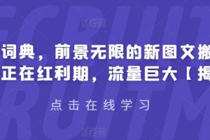 【第5430期】有道词典图文搬运项目：全新图文平台,有道词典搬运玩法拆解（全套教程）