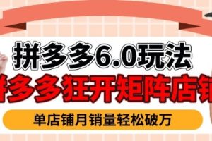 【第8972期】拼多多虚拟商品暴利6.0玩法，轻松实现月入过W