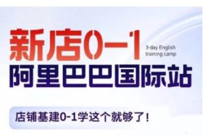 【第8736期】阿里巴巴国际站新店0-1，店铺基建0-1学这个就够了