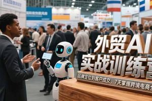 【第9568期】外贸AI实战训练营(7月更新)，品牌定位到客户成交，7天掌握跨境电商全流程