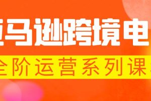 【第5066期】亚马逊跨境-电商全阶运营系列课程：最全面的亚马逊运营知识体系课