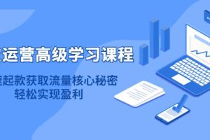 【副业4009】淘宝运营培训课程：快速获取流量，淘宝运营高级课程