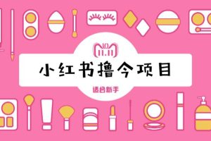 【副业2242期】小红书撸金项目实战训练营