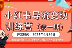 【第5330期】小红书怎么靠流量赚钱：小红书导流变现，公域导私域，一线实战团队总结实战课