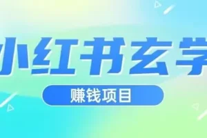 【第5751期】小红书玄学项目，小红书玄学引流，直接上手操作，日入500【揭秘】