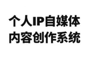 【第9695期】龙三郎·个人IP自媒体内容创作系统v1.0