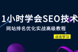 【第5353期】网站seo快速排名优化：网站排名优化实战高级教程，秒杀市面95%收费几千的SEO教程