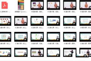 【第8885期】幼小衔接数学课程全套教学视频（48集）