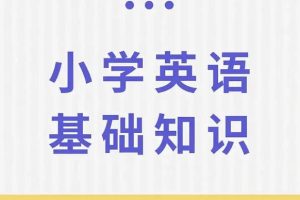 【第6508期】Yoyo老师小学英语全套视频课程(自然拼读+音标+语法+小升初)