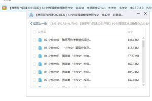 【第6478期】2023《6小时高强度搞定雅思作文》（42集），高效备考雅思作文！