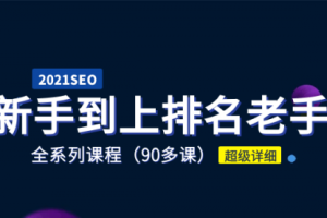 【副业2040期】2021年SEO最新教程全面整理-从小白到大师