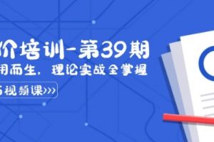 【第6919期】某收费竞价培训-第39期：为实用而生，理论实战全掌握（30节课）