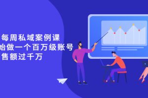 【副业2973期】《波波的每周私域流量运营案例课》从0-1做一个百万级的账号