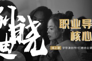 【第4967期】职业导演核心课：新片场-孙晓迪《职业导演核心课》